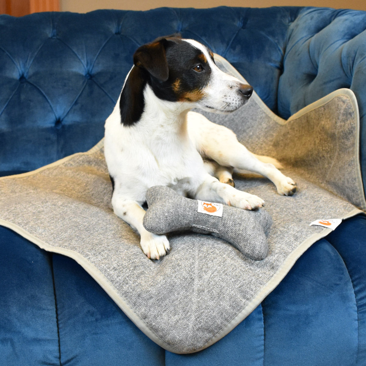 Sleepy Fox Cama Cueva Perros Sleepy Fox® Manta Suave De Terciopelo