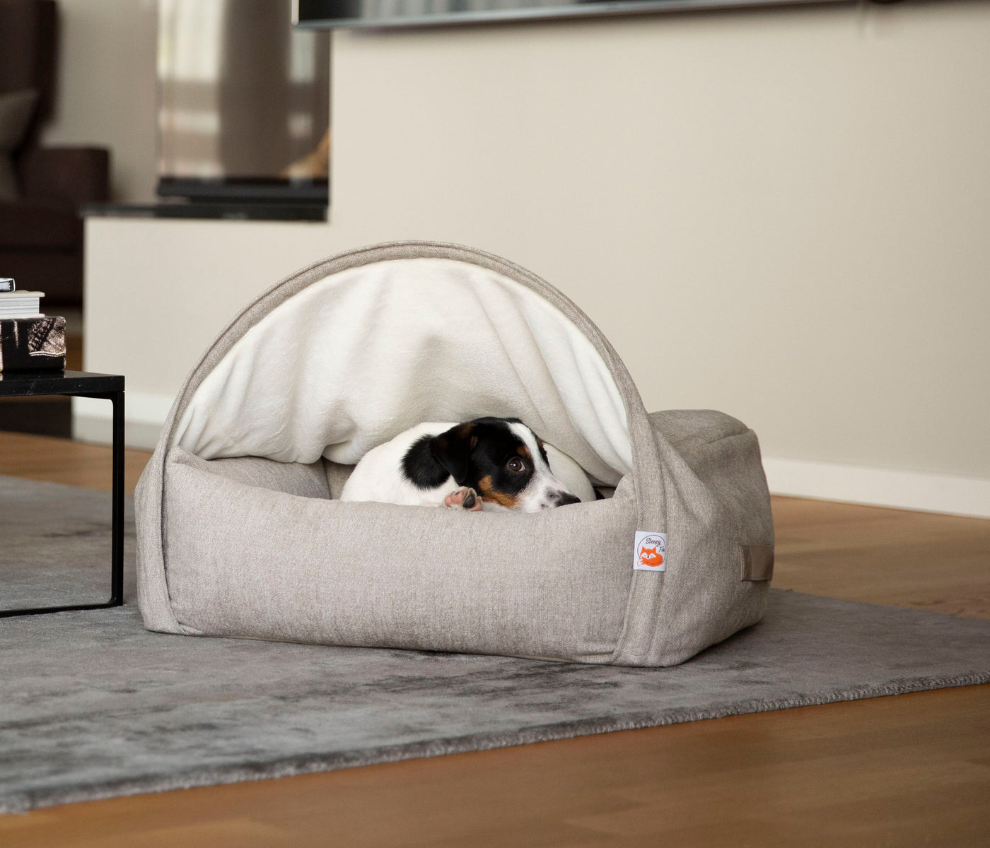 Sleepy Fox® Burrow Bed Calms and Comforts Dogs and Cats with Anxiety, Separation Anxiety and Nervous Pets